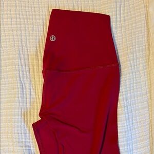 Hot pink Lululemon aligns